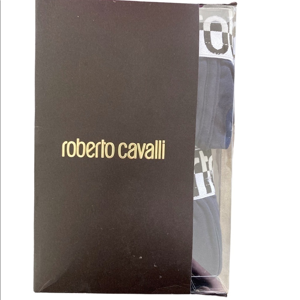 Roberto Cavalli Boxer bi-pack Blue NWT
